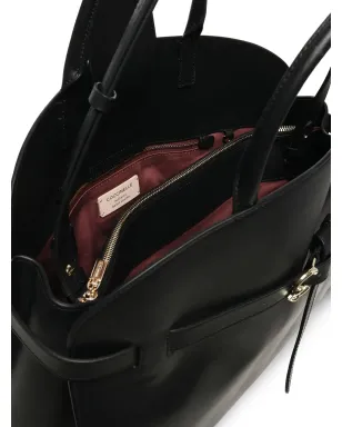 Coccinelle Sabine ベルト付き牛革トートバッグ - サムネイル4