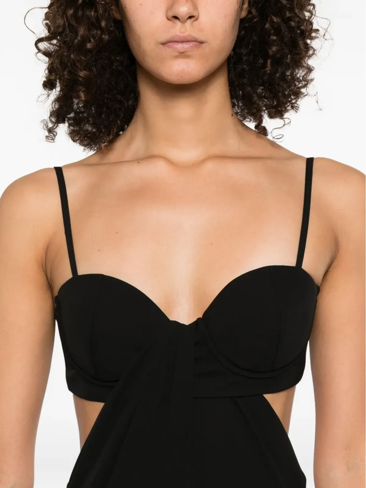 Patrizia Pepe カットアウトツイストフロントドレス - 画像5
