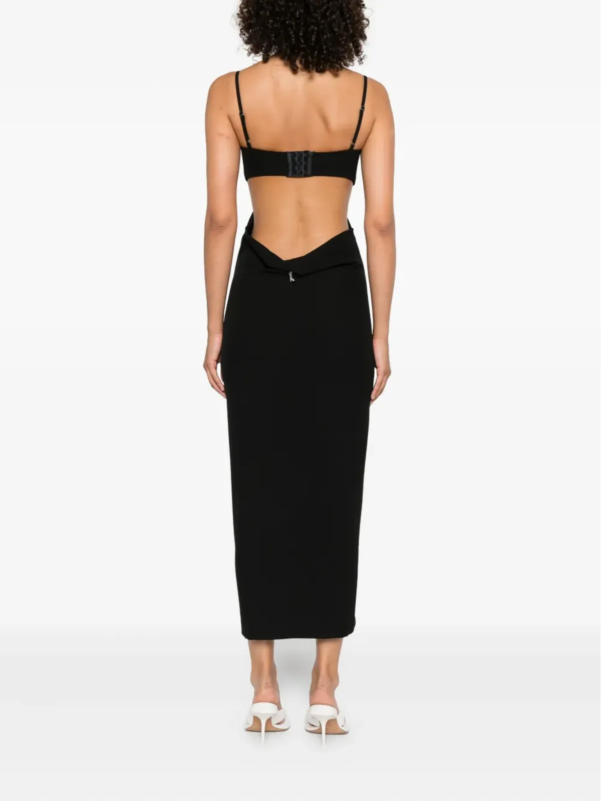 Patrizia Pepe カットアウトツイストフロントドレス - 画像4