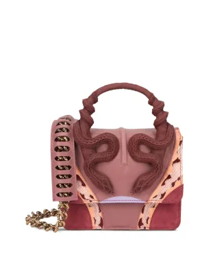 Roberto Cavalli 蛇モチーフのレザートートバッグ - サムネイル1