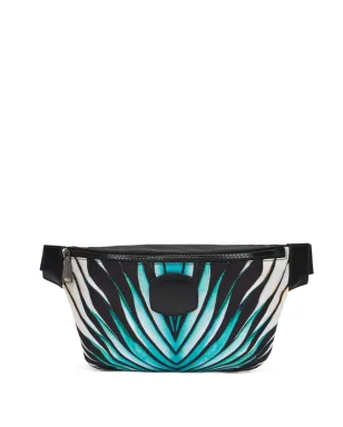 Roberto Cavalli リーフ柄ベルトバッグ - サムネイル1
