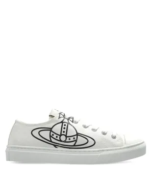 Vivienne Westwood オーブプリント レースアップスニーカー - サムネイル1