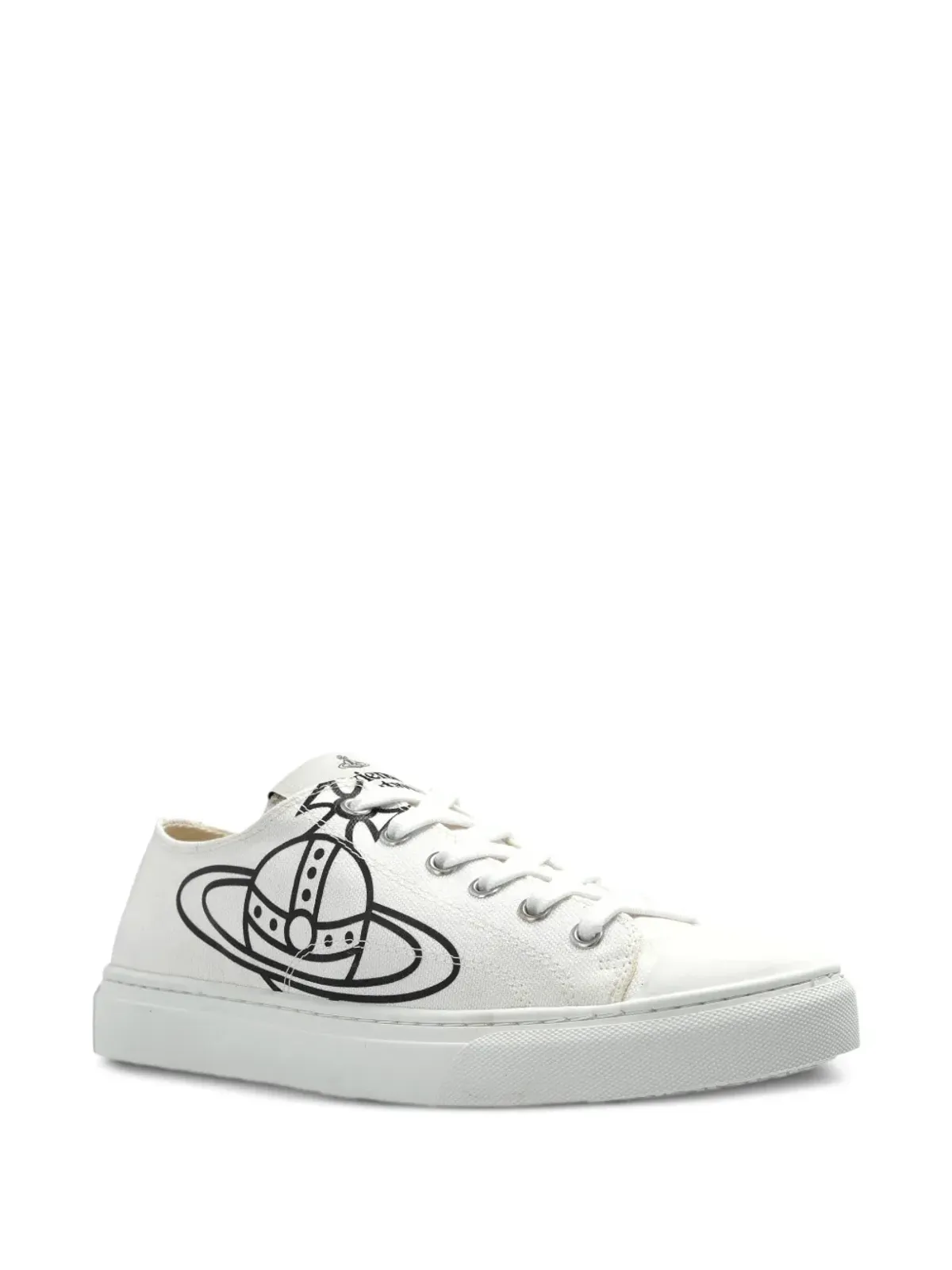 Vivienne Westwood オーブプリント レースアップスニーカー - 画像2