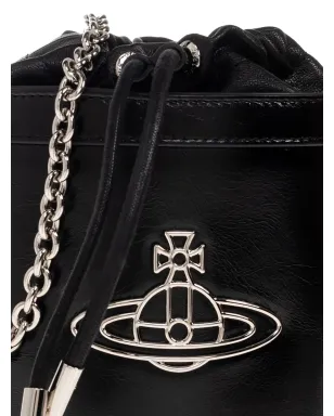 Vivienne Westwood オーブモチーフ付きバケットバッグ - サムネイル5