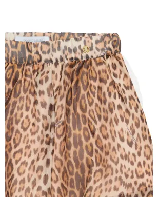 Roberto Cavalli Junior ジャガー柄スカート - サムネイル2