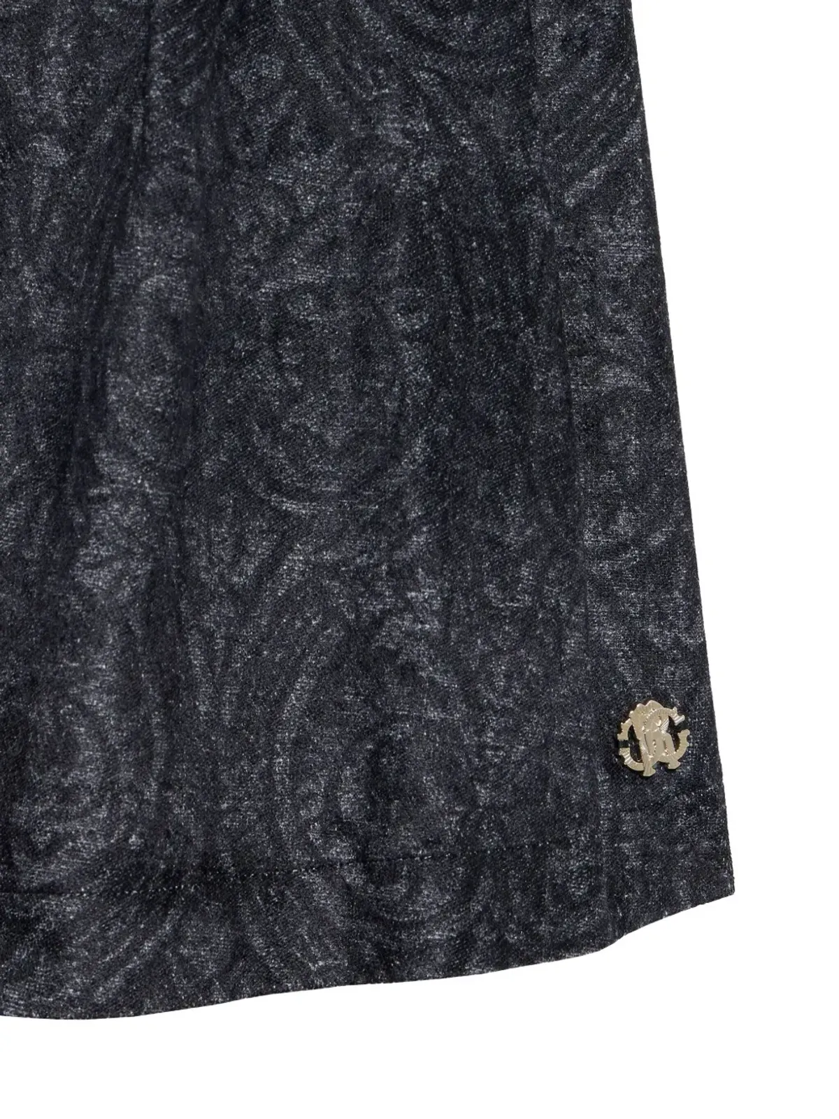Roberto Cavalli Junior ボタンディテールドレス - ブラック - 画像3