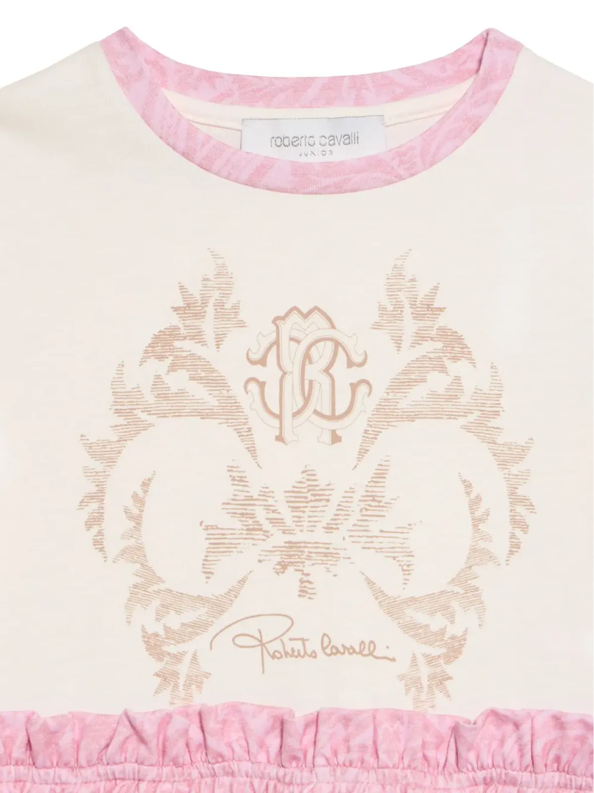 Roberto Cavalli Junior ロングプリントドレス - 画像4