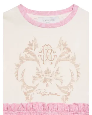 Roberto Cavalli Junior ロングプリントドレス - サムネイル4