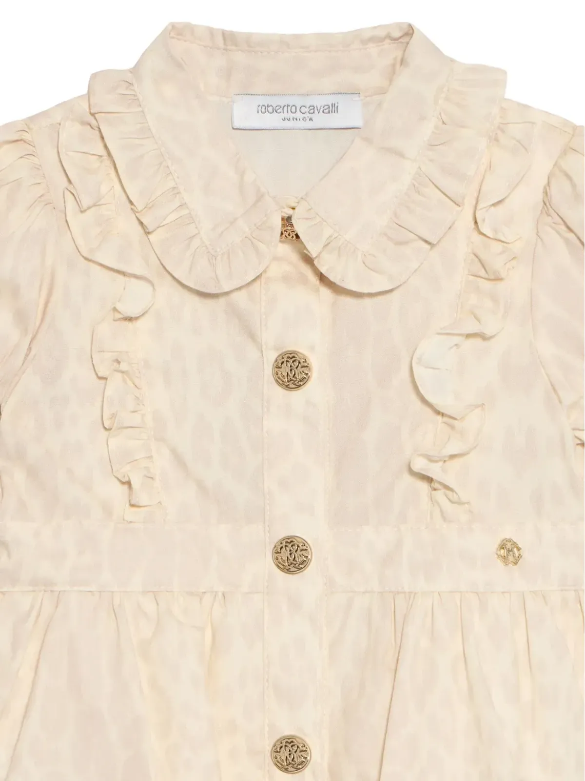 Roberto Cavalli Junior ジャガー柄ドレス - 画像3