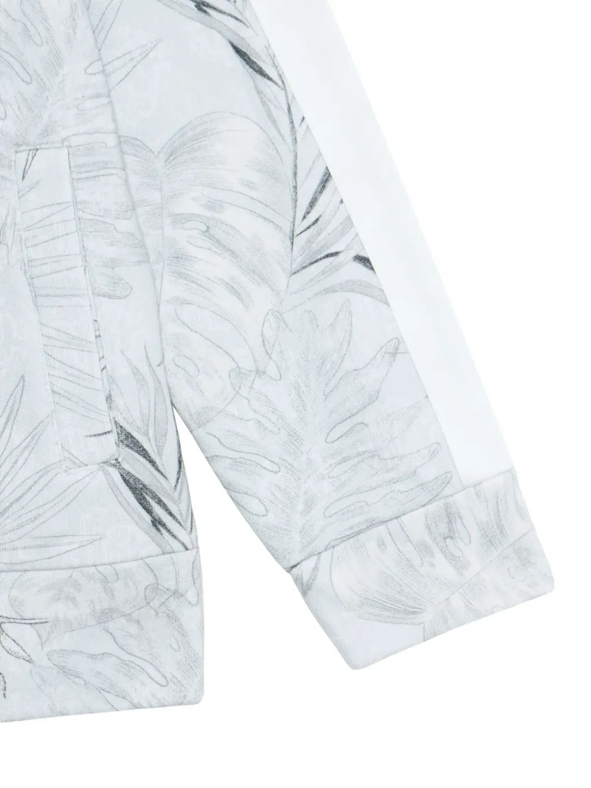 Roberto Cavalli Junior 葉柄プリント スウェットシャツ - 画像4