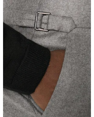 TOM FORD プリーツフロント バックル-タブ パンツ - サムネイル5