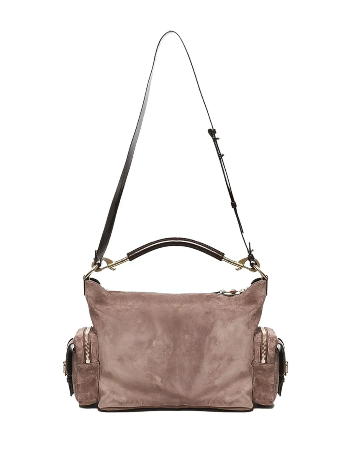 Chloé スエード バックル クロスボディバッグ - 画像2
