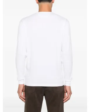 TOM FORD リブ編みヘンリーネックTシャツ - サムネイル3