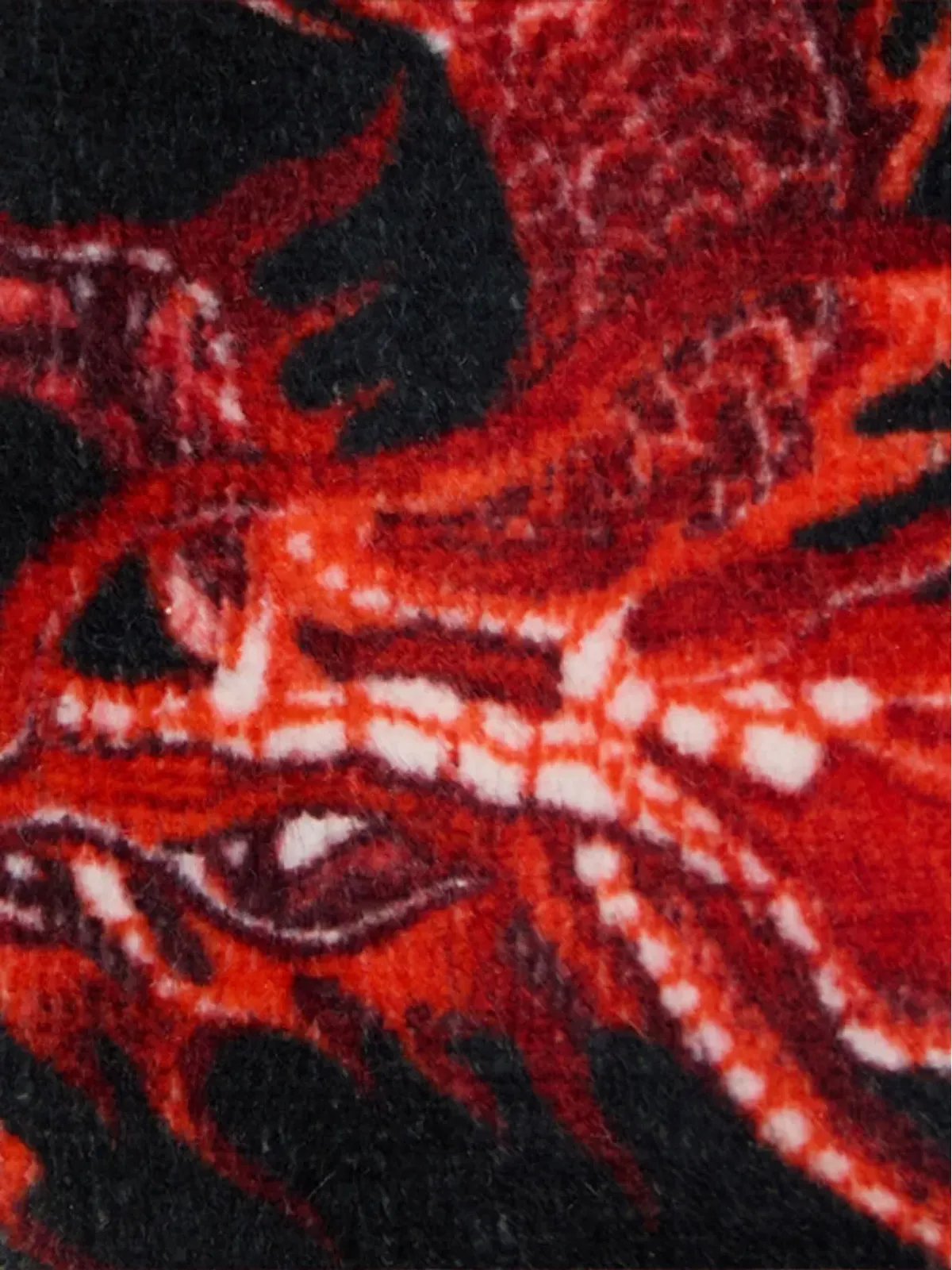 Roberto Cavalli ドラゴンプリント ベルベット ローファー - 画像5