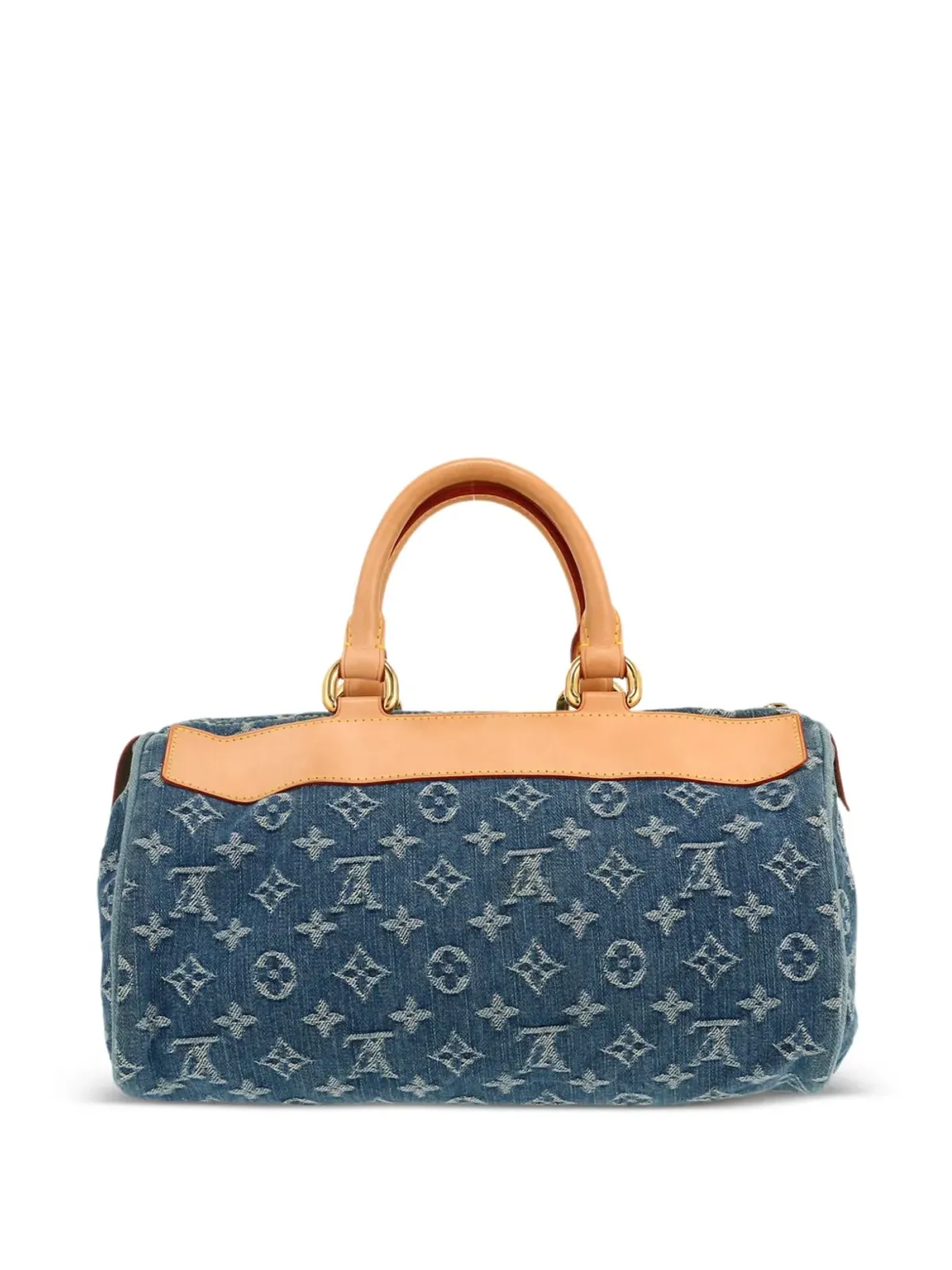 Louis Vuitton Pre-Owned Speedy デニム ハンドバッグ - 画像2