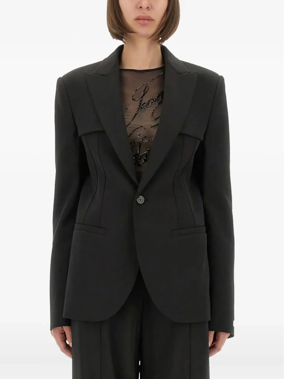 Jean Paul Gaultier シングルブレストブレザー - 画像1