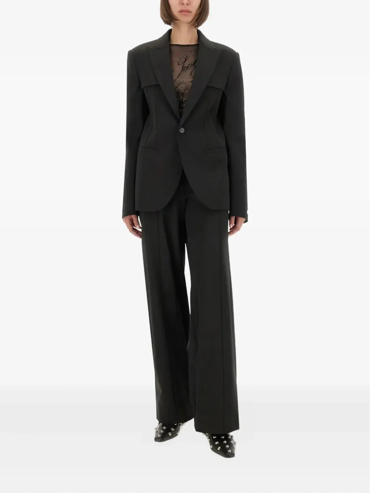 Jean Paul Gaultier シングルブレストブレザー - 画像2