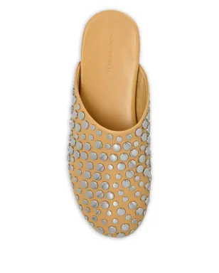 Tory Burch レザースタッズ付きフラットミュール - サムネイル2