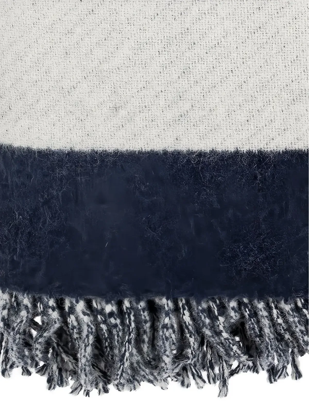 Paul & Shark ストライプ刺繍ブランケット - 画像3