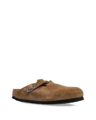 Birkenstock バックル付きスエードフラットミュール - サムネイル2