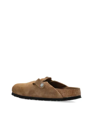 Birkenstock バックル付きスエードフラットミュール - サムネイル3