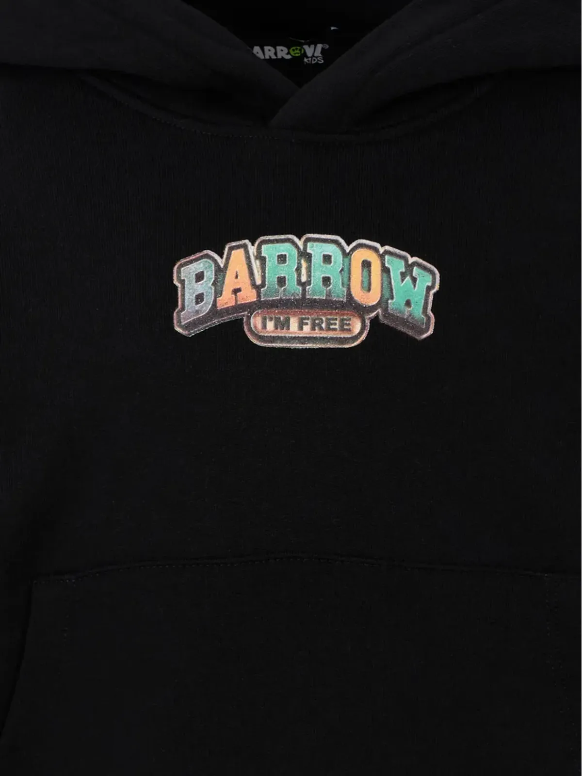 Barrow kids グラフィックプリント フード付きパーカー - 画像3