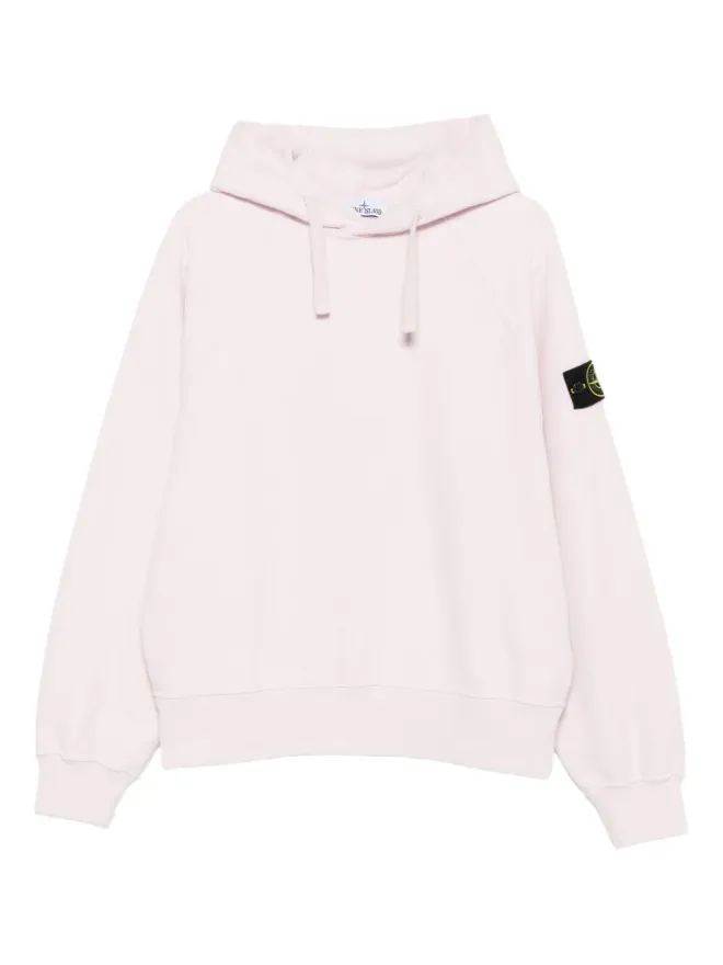 Stone Island Stone Island ロゴパッチ付きフードセーターの商品画像