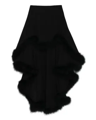Mugler トリムド アシンメトリック スカート - サムネイル1