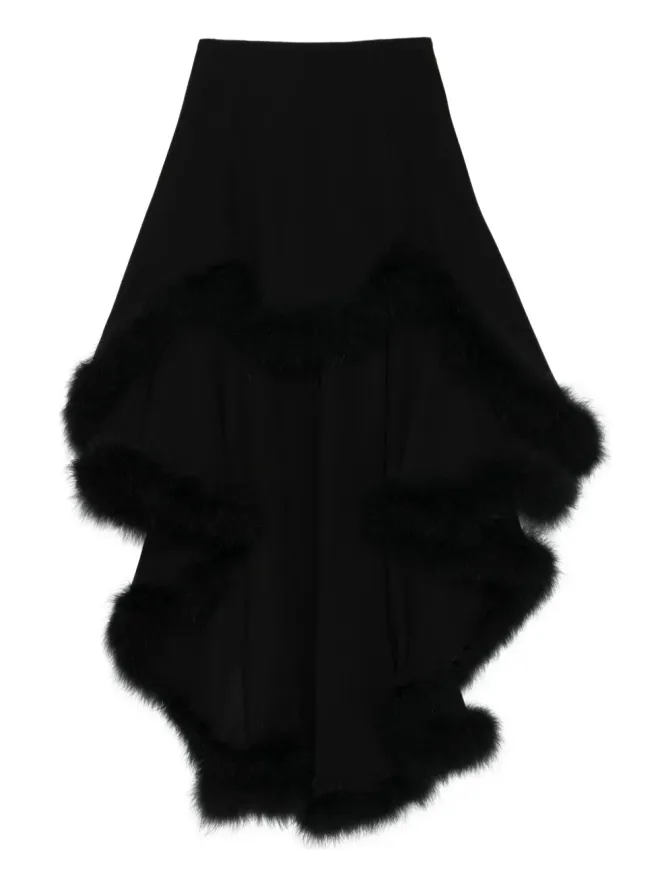 Mugler Mugler トリムド アシンメトリック スカートの商品画像