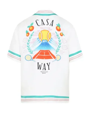 Casablanca Casa Way プリントシルクシャツ - サムネイル2