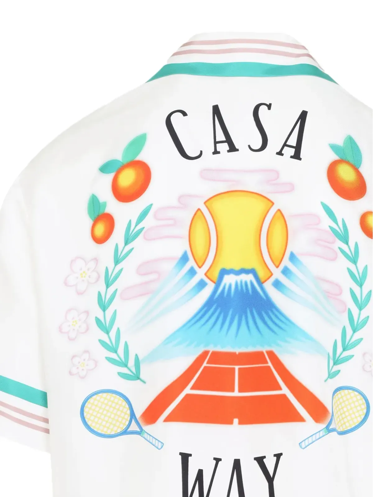 Casablanca Casa Way プリントシルクシャツ - 画像4