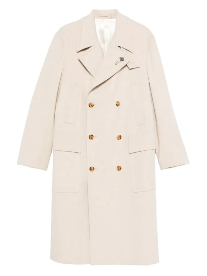 Lardini Lardini ダブルブレストコートの商品画像