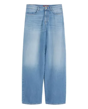 Max Mara レザーパッチジーンズ - サムネイル1