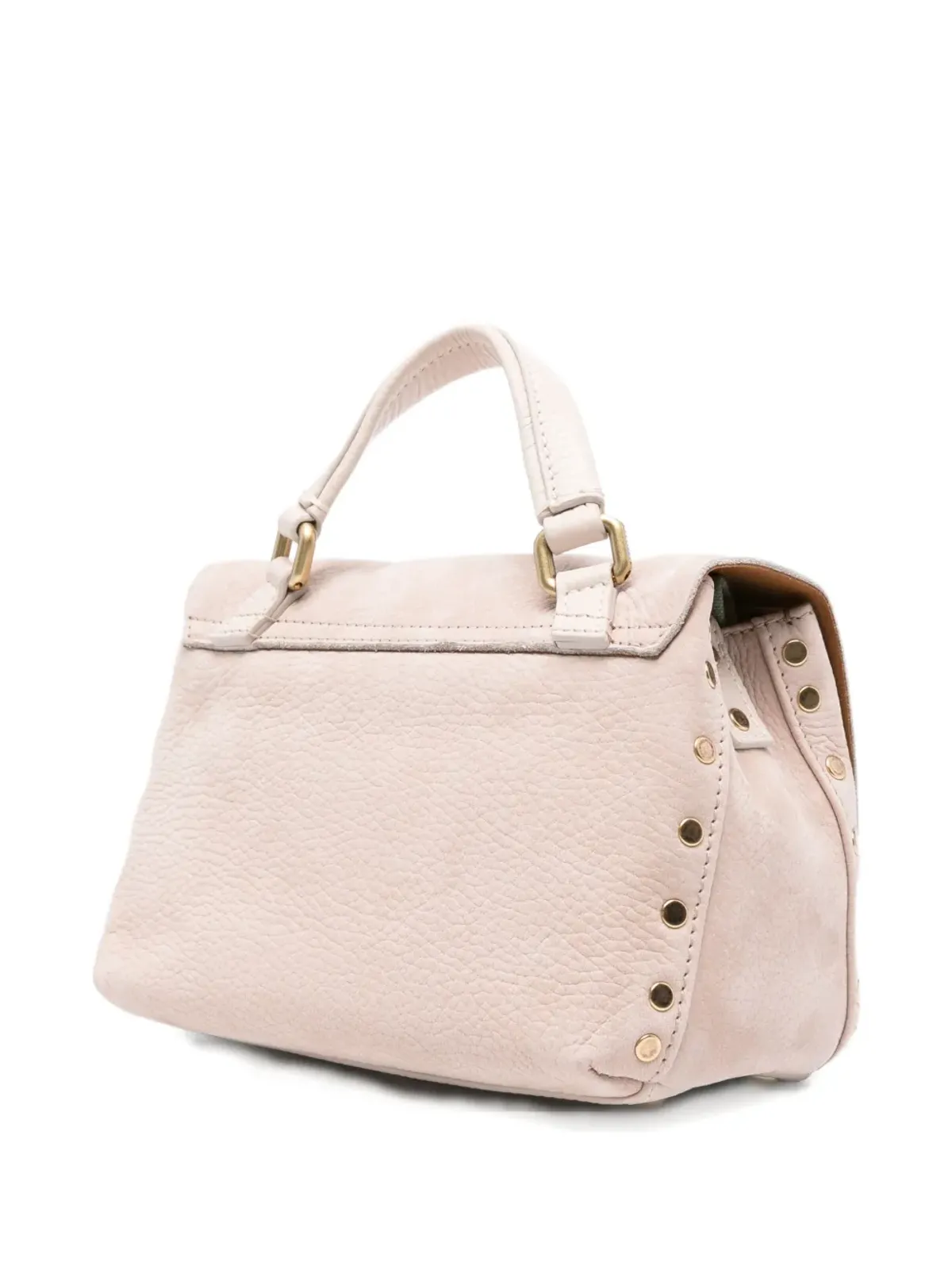 Zanellato Baby Postina ダブルクラスプ スタッズ トートバッグ - 画像3