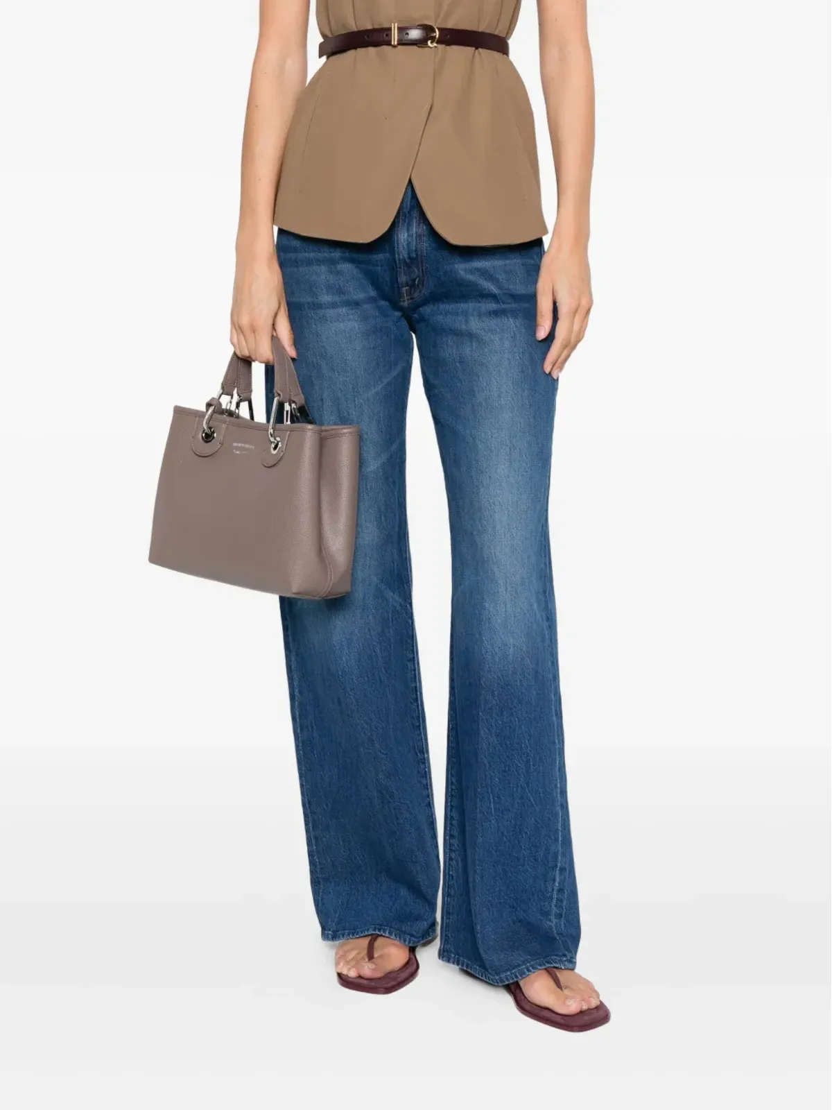 Emporio Armani MyEA トップハンドル トートバッグ - 画像2
