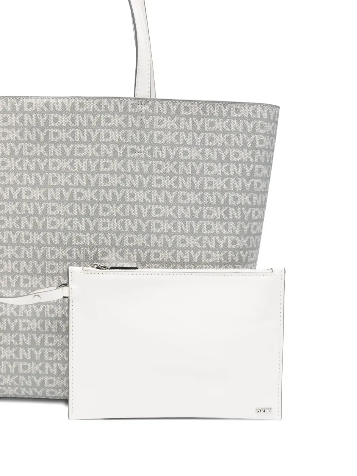 DKNY ロゴプレート トートバッグ - 画像4