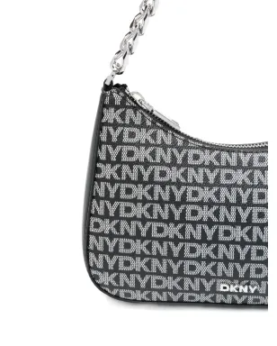 DKNY 小さな Jenna ロゴプレート チェーン クロスボディバッグ - サムネイル4