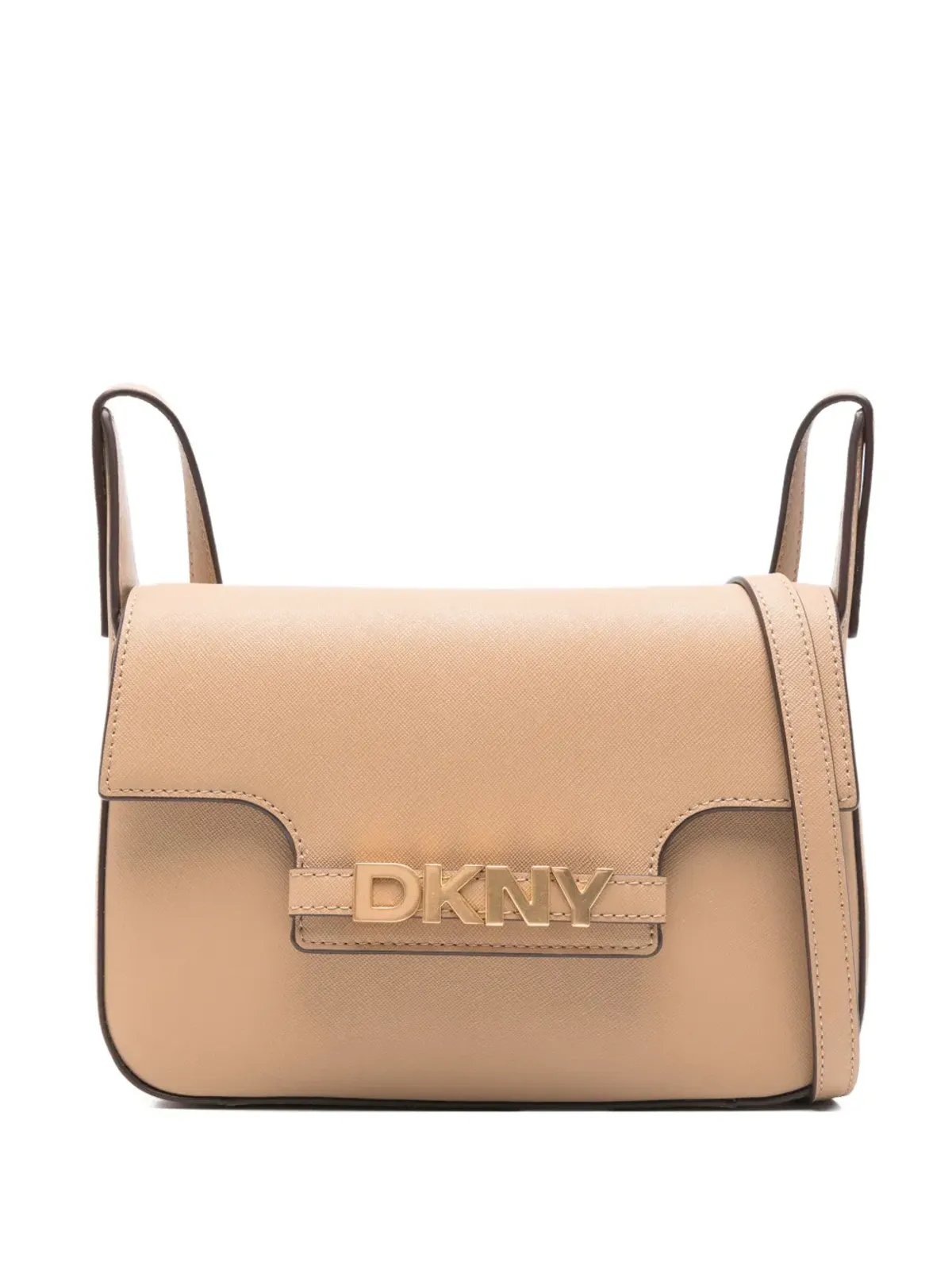 DKNY ロゴプレート ショルダーバッグ - 画像1