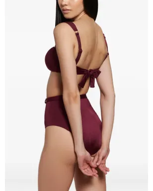 Noire Swimwear ベルト付きハイウェスト水着 - サムネイル4