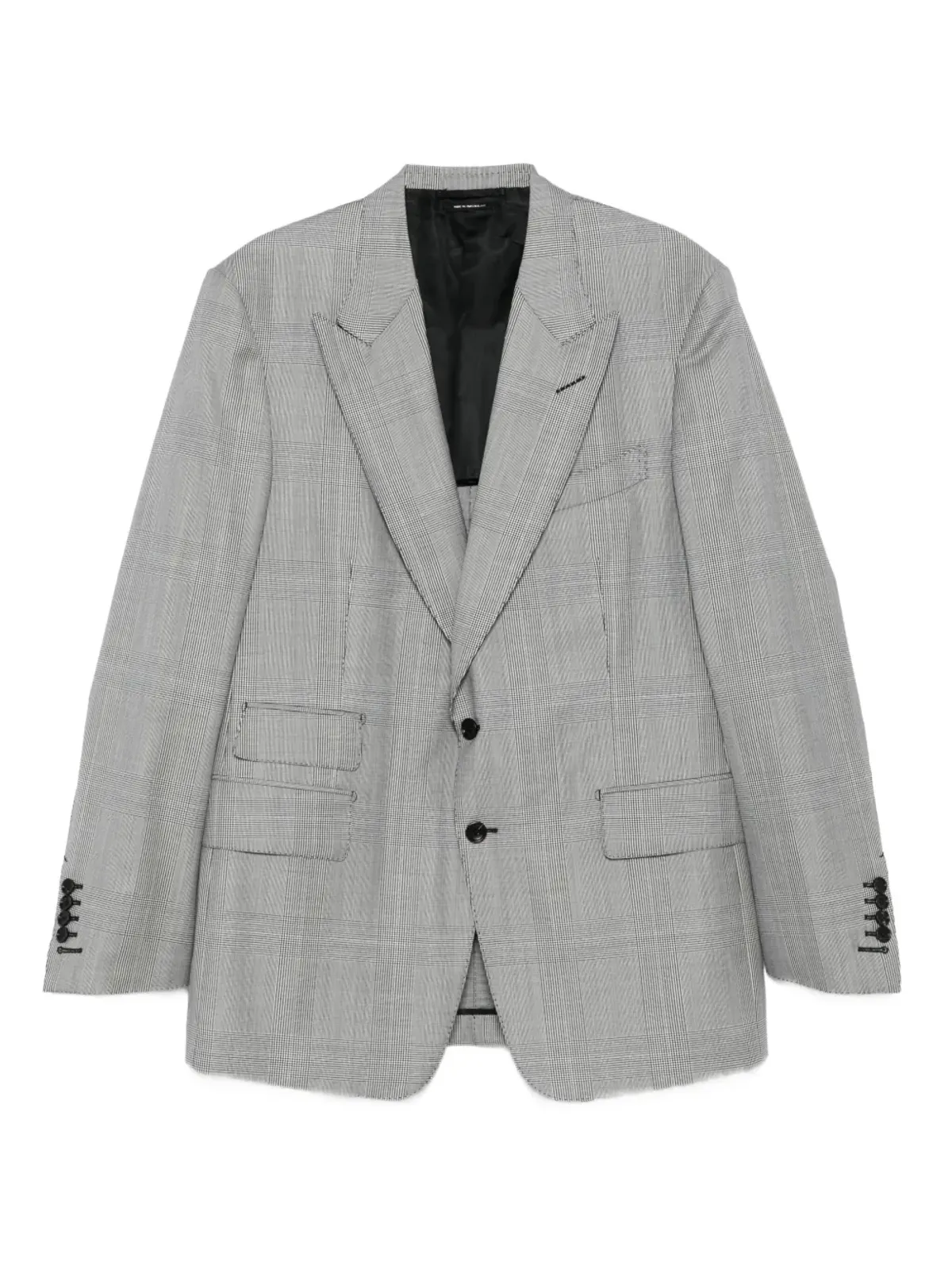TOM FORD シングルブレスト チェック柄スーツ - 画像1