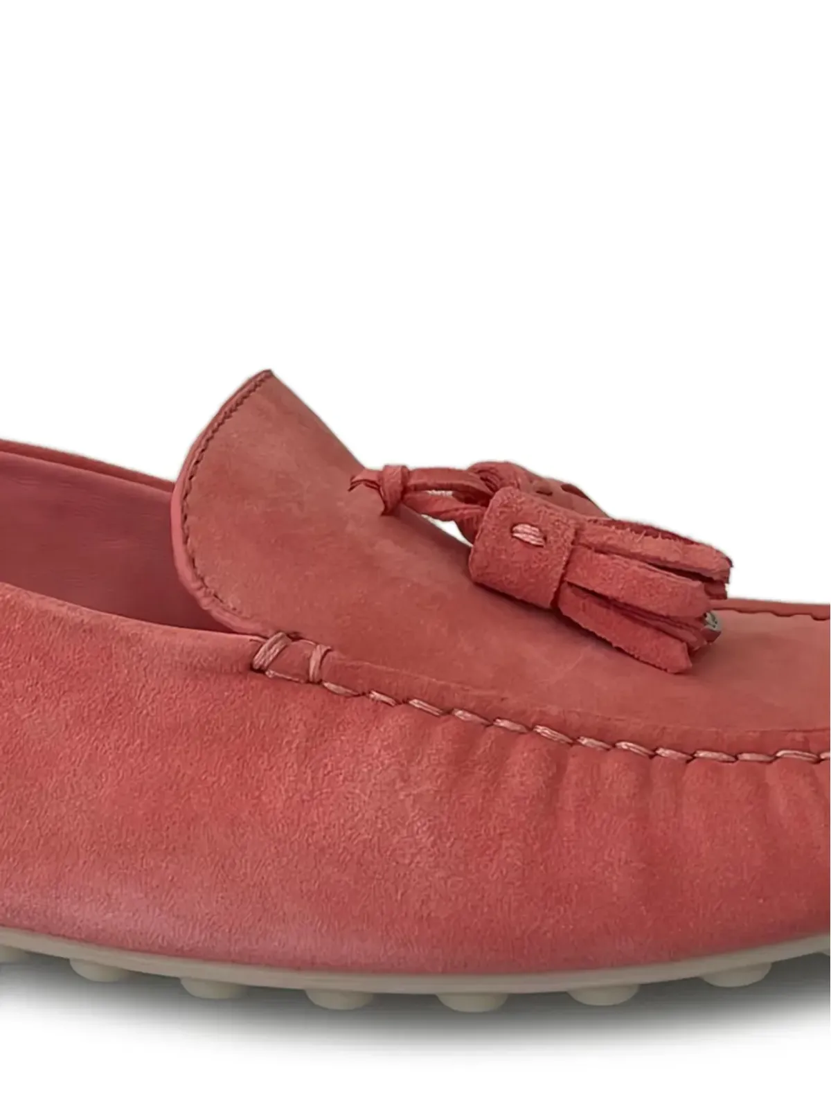 Loro Piana タッセル付きスエード ローファー - 画像2
