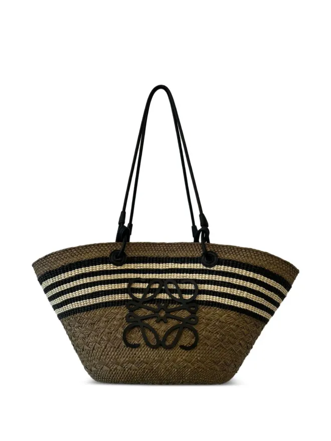 LOEWE LOEWE x Paula's Ibiza アナグラム ストライプディテール バスケットバッグの商品画像