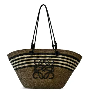 LOEWE x Paula's Ibiza アナグラム ストライプディテール バスケットバッグ - サムネイル2