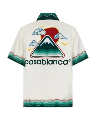 Casablanca Montagne Ondulée シルクシャツ - サムネイル2