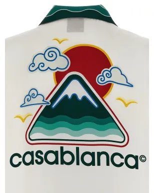 Casablanca Montagne Ondulée シルクシャツ - サムネイル4