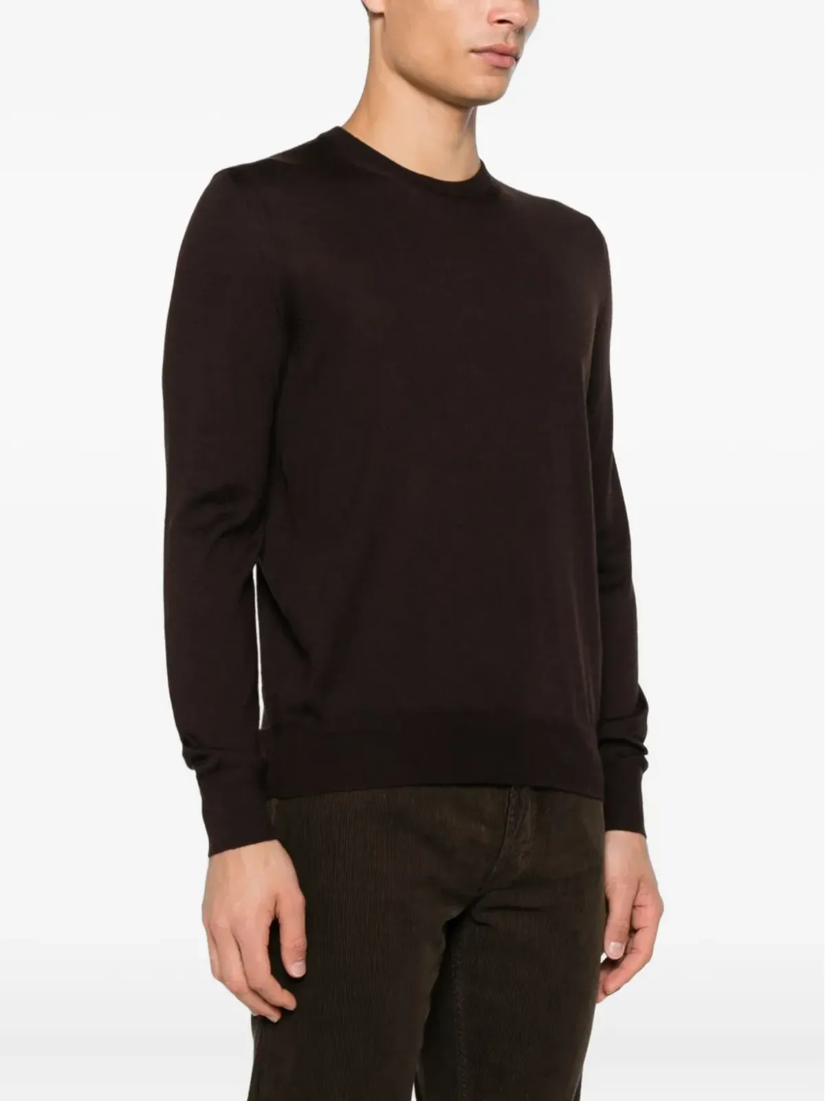 TOM FORD クルーネック カシミヤブレンド セーター - 画像3