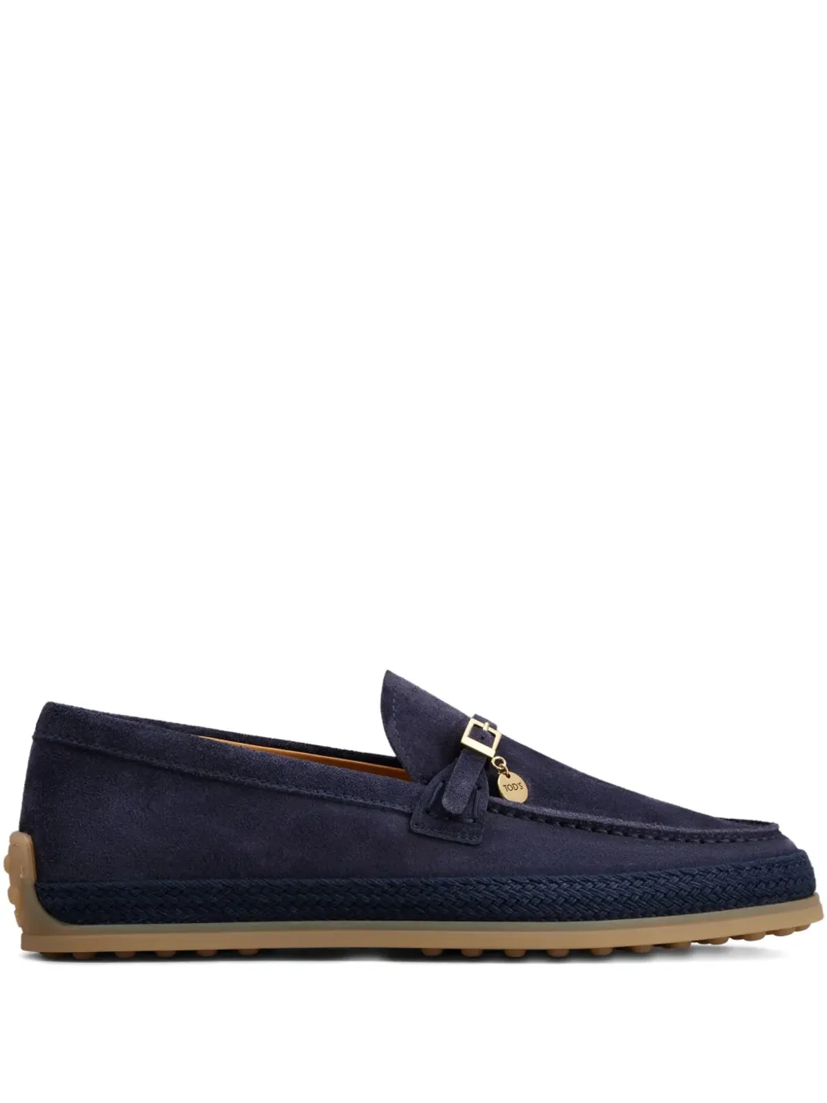 Tod's バックルディテール スエード ローファー - 画像1
