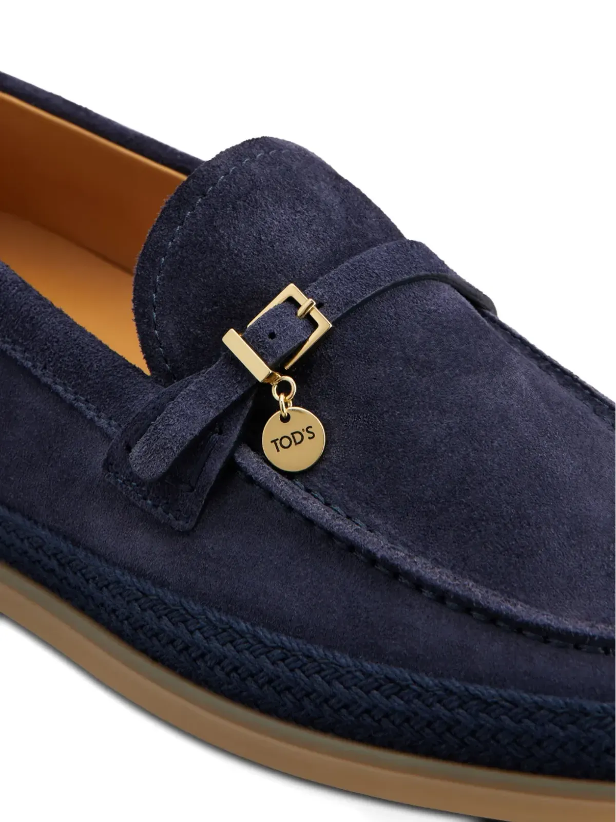 Tod's バックルディテール スエード ローファー - 画像4