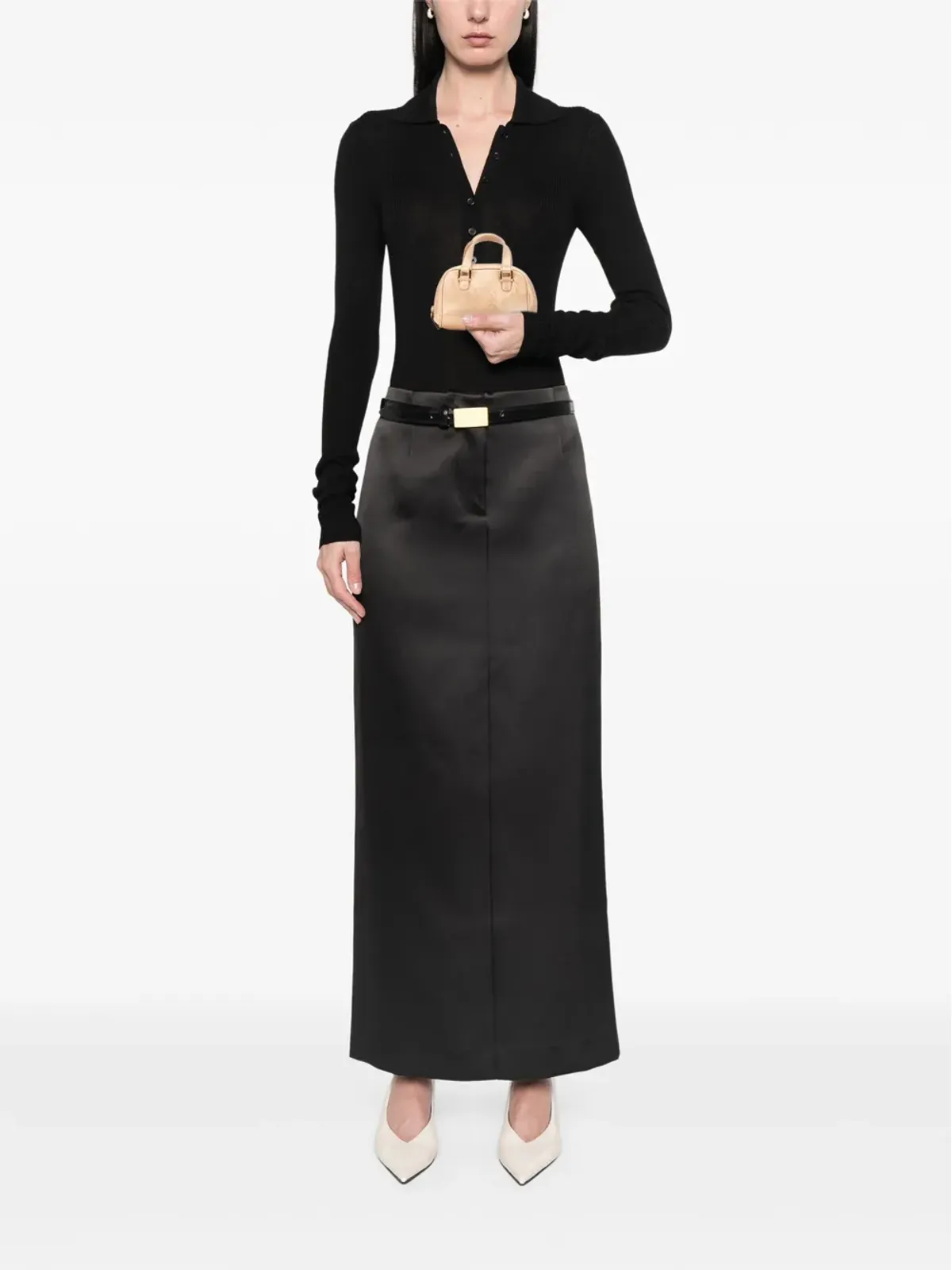 Loewe Pre-Owned アマゾナ サッチェル - 画像2