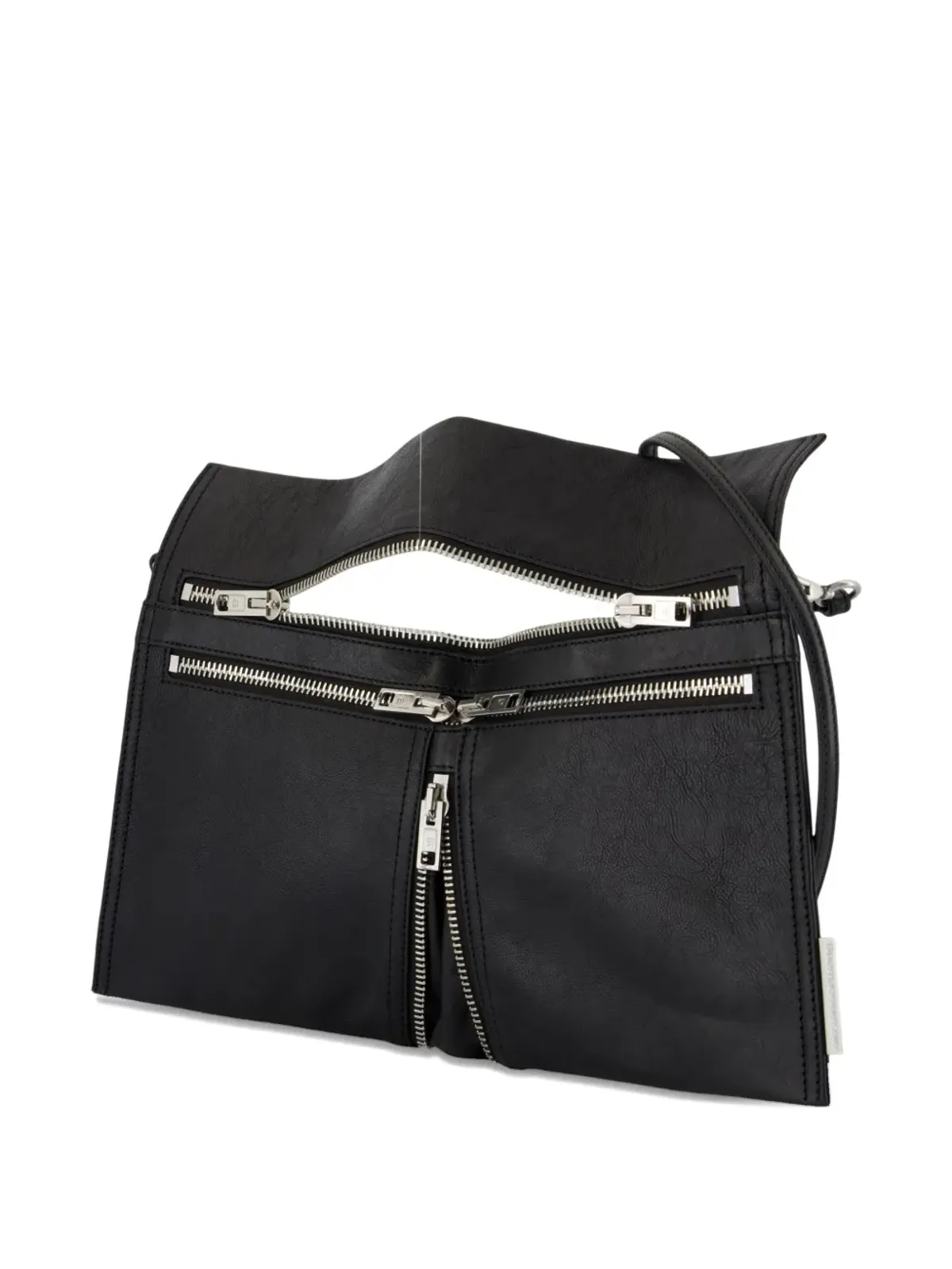 Alexander Wang Geoレザー ZIPディテール トートバッグ（ミディアム） - ブラック - 画像2